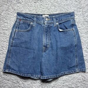 Sunday Best Shorts Womens 24 High Rise Mom Aritzia Mood Denim Cotton Travel
